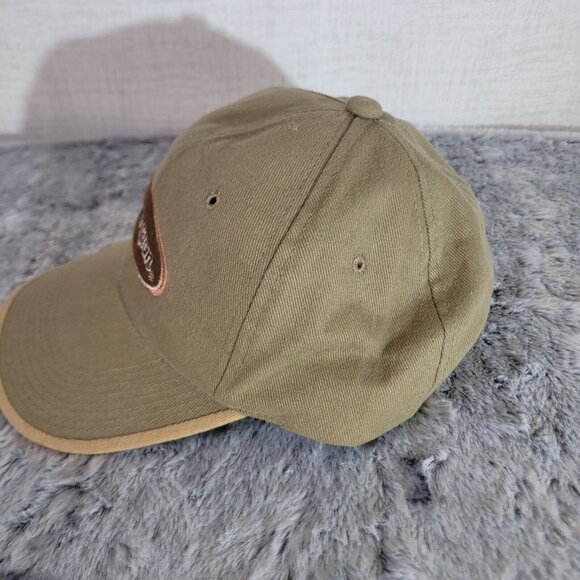 Signatures Remington Strapback OSFA Tan Hunting Cap Guns Ammo Hat Vintage - Picture 5 of 6